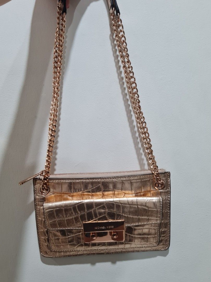 Michael Kors Rose Gold Purse | Stylish Handbag for Women