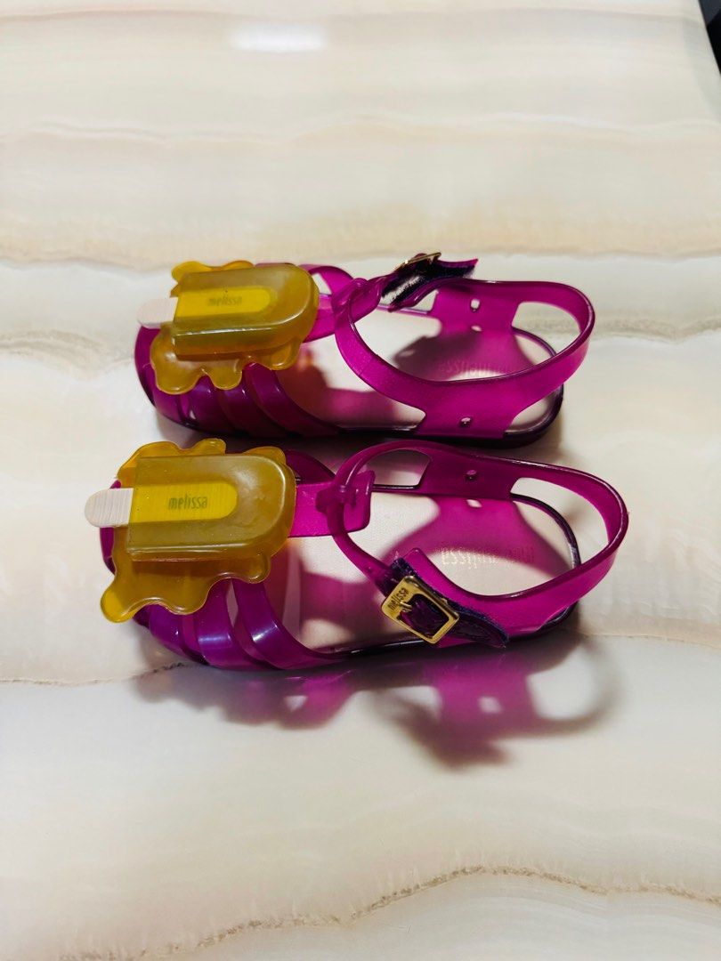 Mini melissa popsicle shoes hotsell