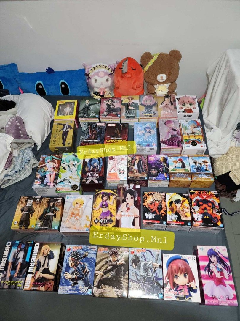 MISB Claw Machine Prizes (1000-1300 each) (Category: Designer & Blind Box Toys) located in Angat. Submitted by erday (Listing ID 1274201580, Image 1). Description: [𝐅𝐨𝐫 𝐬𝐚𝐥𝐞, 𝐎𝐧-𝐡𝐚𝐧𝐝] Price: 1000-1300 each 𝐌𝐢𝐧𝐭 𝐈𝐧 𝐒𝐞𝐚𝐥𝐞𝐝 𝐁𝐨𝐱 (𝐌𝐈𝐒𝐁) 𝐚𝐮𝐭𝐡𝐞𝐧𝐭𝐢𝐜 𝐜𝐥𝐚𝐰 𝐦𝐚𝐜𝐡𝐢𝐧𝐞 𝐩𝐫𝐢𝐳𝐞𝐬. 𝐌𝐨𝐫𝐞 𝐚𝐧𝐢𝐦𝐞 𝐟𝐢𝐠𝐮𝐫𝐞𝐬 𝐚𝐯𝐚𝐢𝐥𝐚𝐛𝐥𝐞. 🌞ᴏɴᴇ ᴘɪᴇᴄᴇ 🌞ᴅᴇᴍᴏɴ ꜱʟᴀʏᴇʀ 🌞ᴊᴜᴊᴜᴛꜱᴜ ᴋᴀɪꜱᴇɴ 🌞ᴅʀᴀɢᴏɴ ʙᴀʟʟ ᴢ 🌞ɴᴀʀᴜᴛᴏ 🌞ꜱᴘʏ