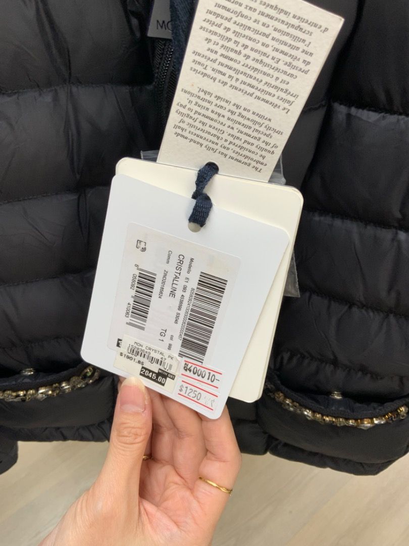 Moncler cristalline jacket discount