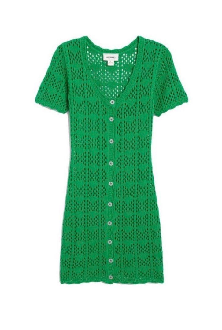 Monki Knitted Green Dress (Category: Dresses) located in Bacolod City. Submitted by declutter.xxx (Listing ID 1274256417, Image 3). Description: Never used Washed only Rfs: Not my size .