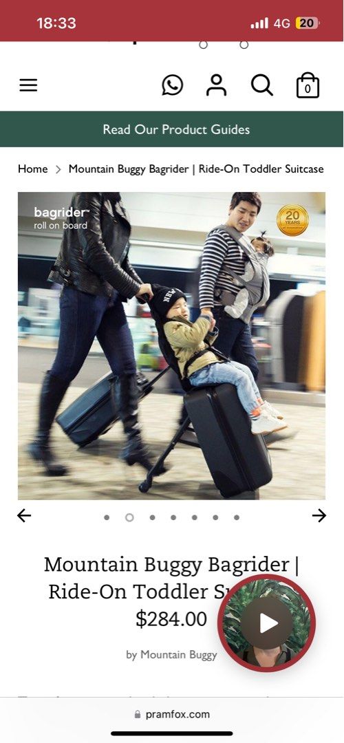Bagrider suitcase deals