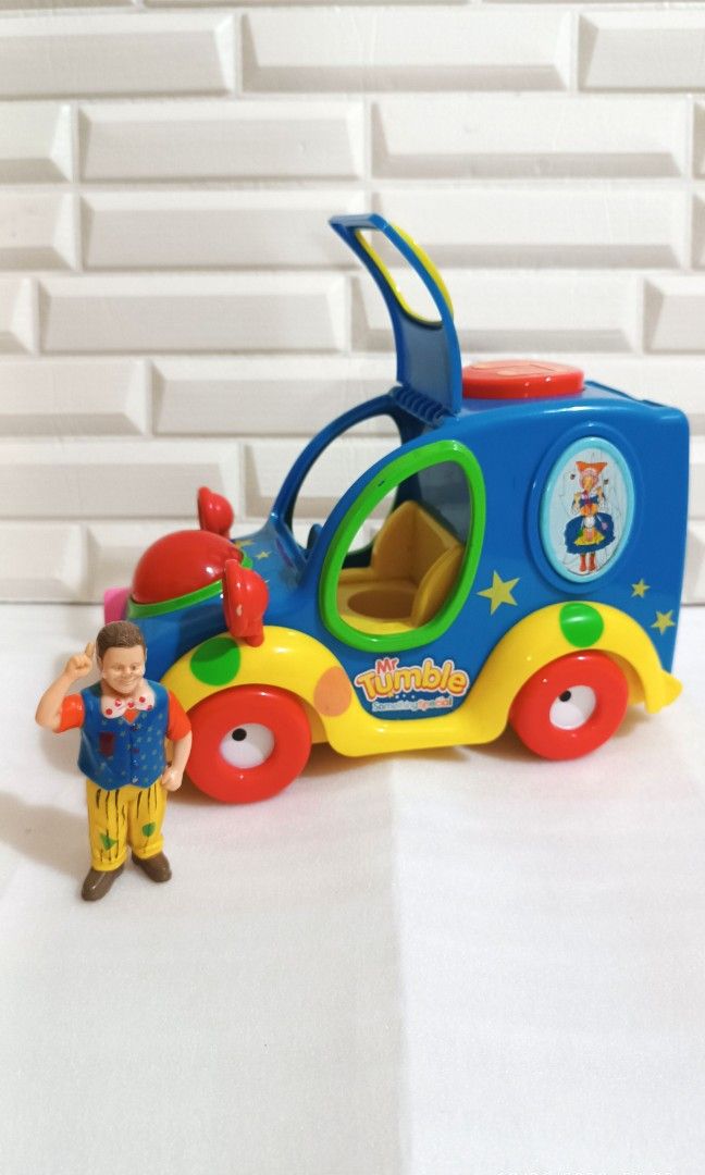 Mr Tumble vehicle figure