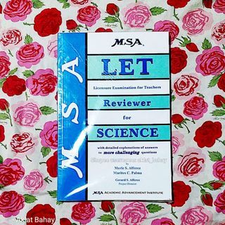 MSA LET Reviewer for Science with Detailed Explanations of Answers [BRANDNEW]