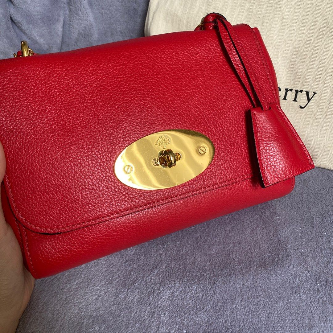 Red best sale mulberry purse