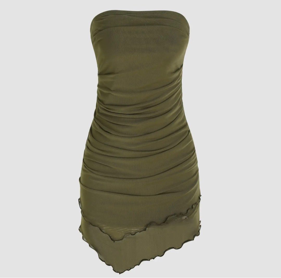 Navy tube dress sales