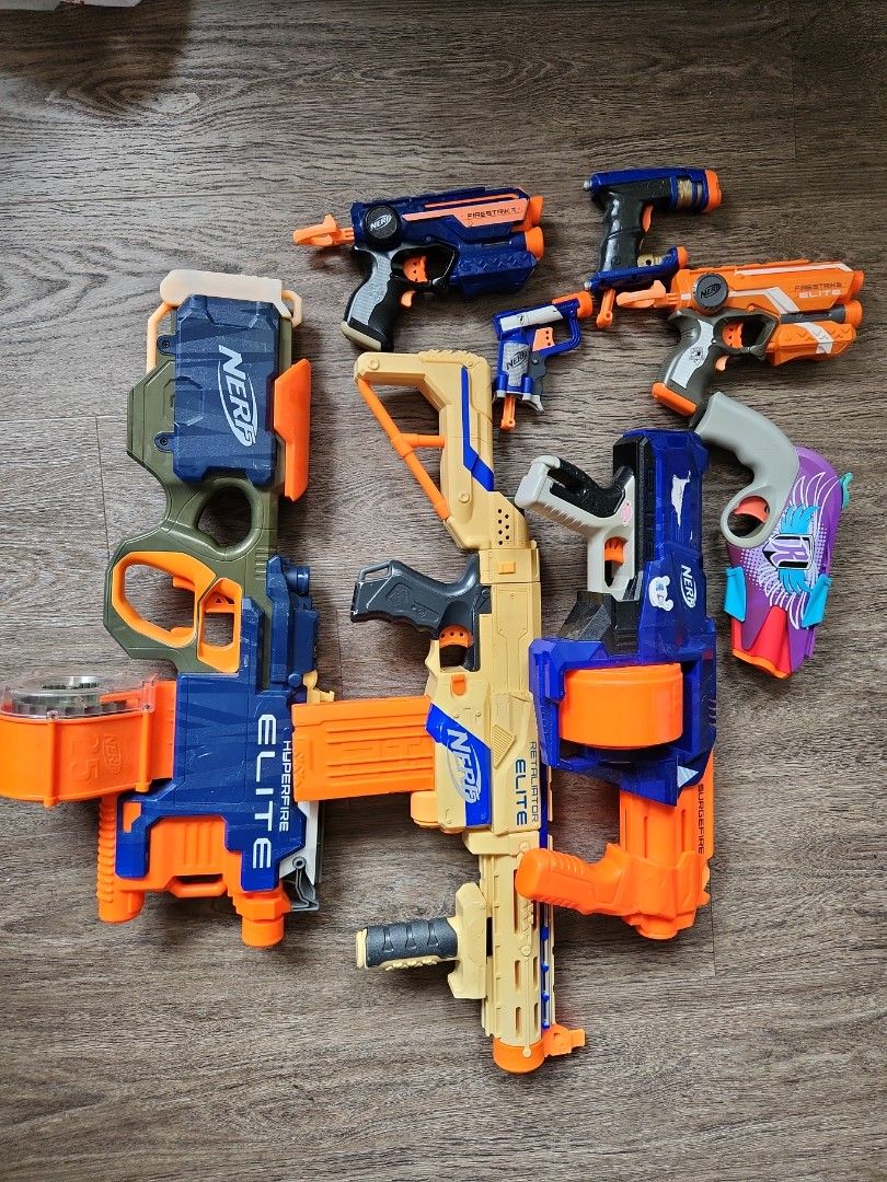 Nerf Guns Sales Hobbies Toys Toys Games on Carousell
