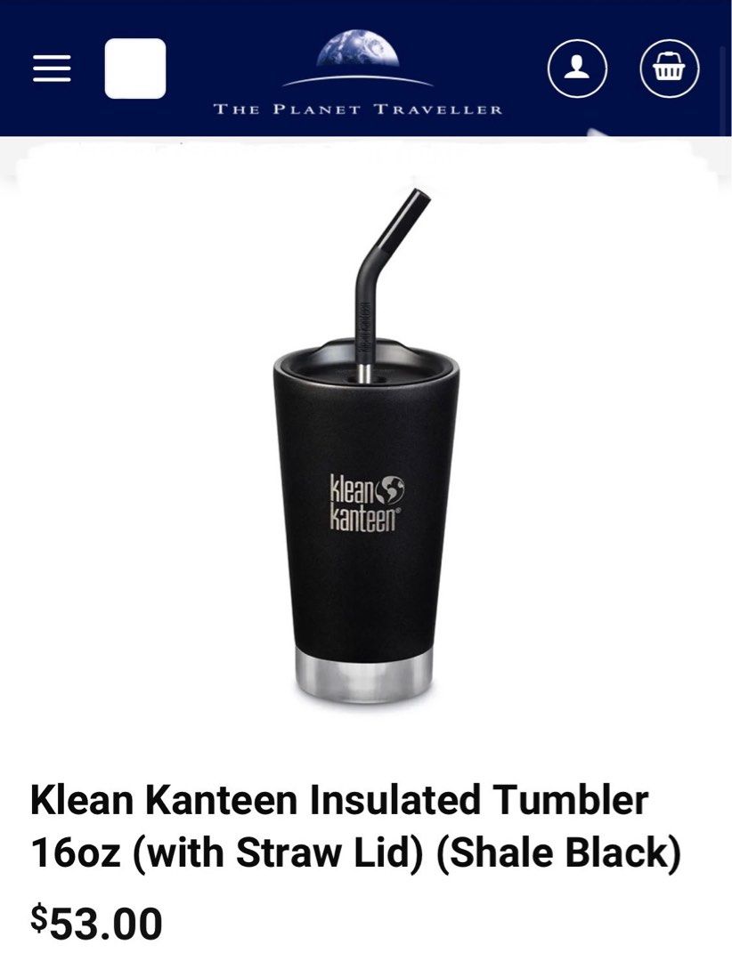 Klean Kanteen TKCanister VI Gourde Mixte-Adulte, Acier