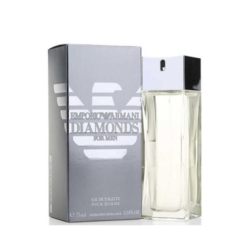 NEW Emporio ARMANI Diamonds for Men 75ml EDT Perfume Beauty