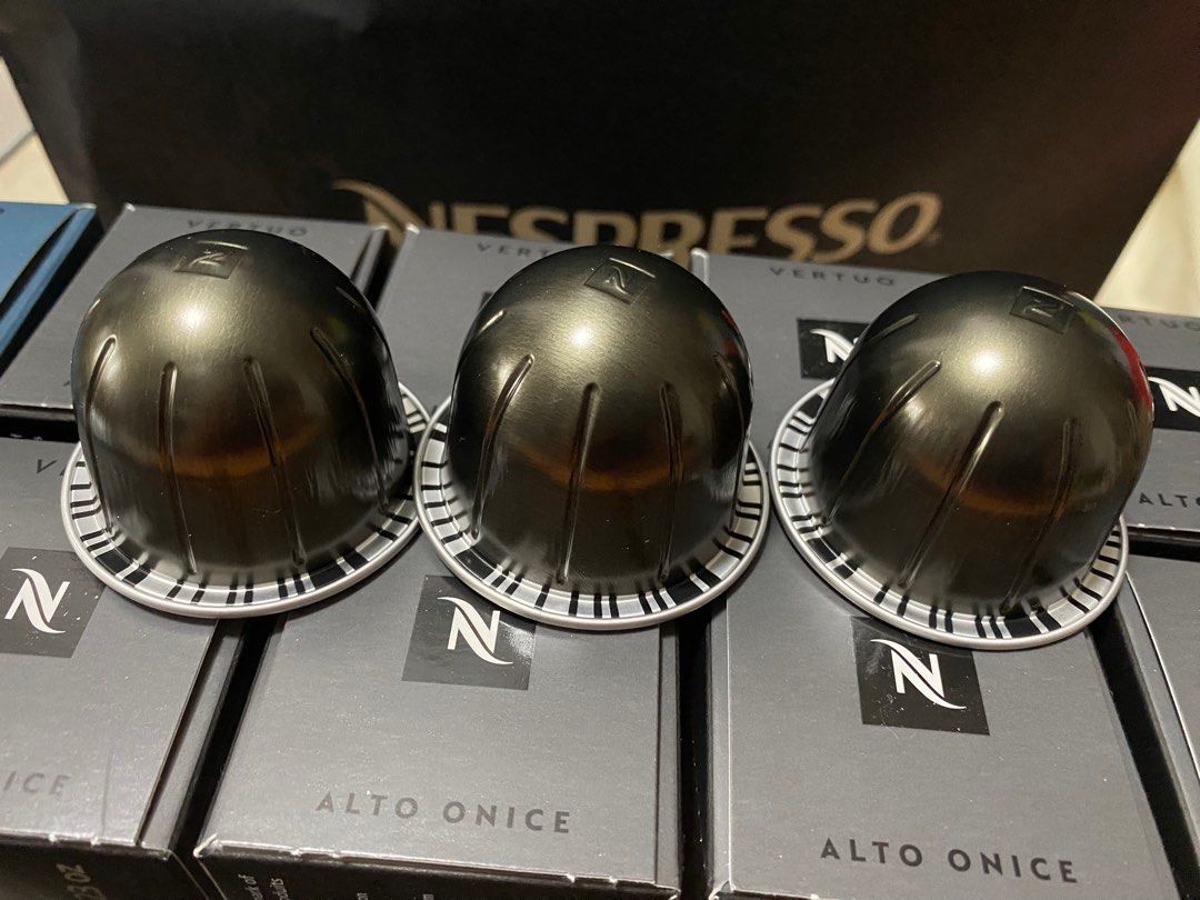 New Nespresso Vertuo Capsules Food Drinks Beverages on Carousell