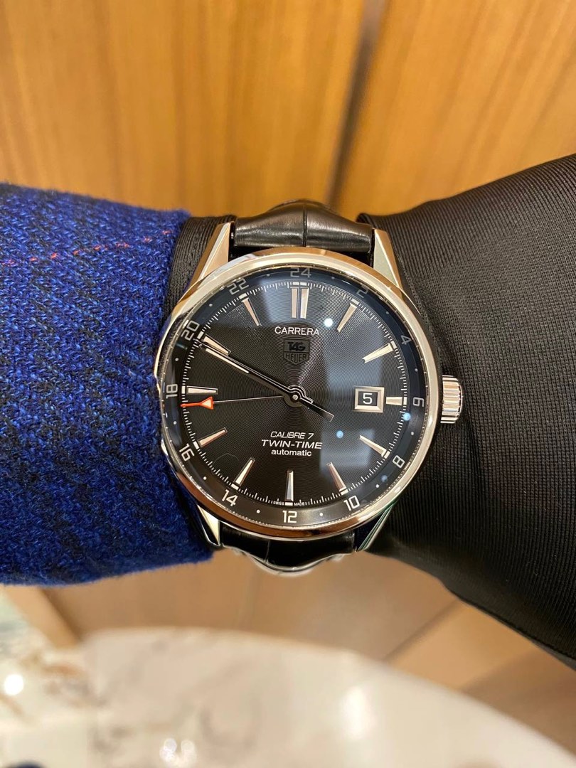 Tag heuer hotsell carrera dual time