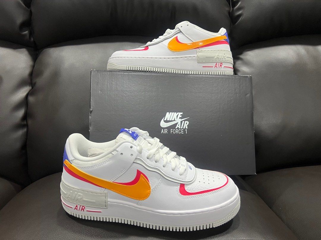Nike air force 1 new arrivals velcro swoosh pack white