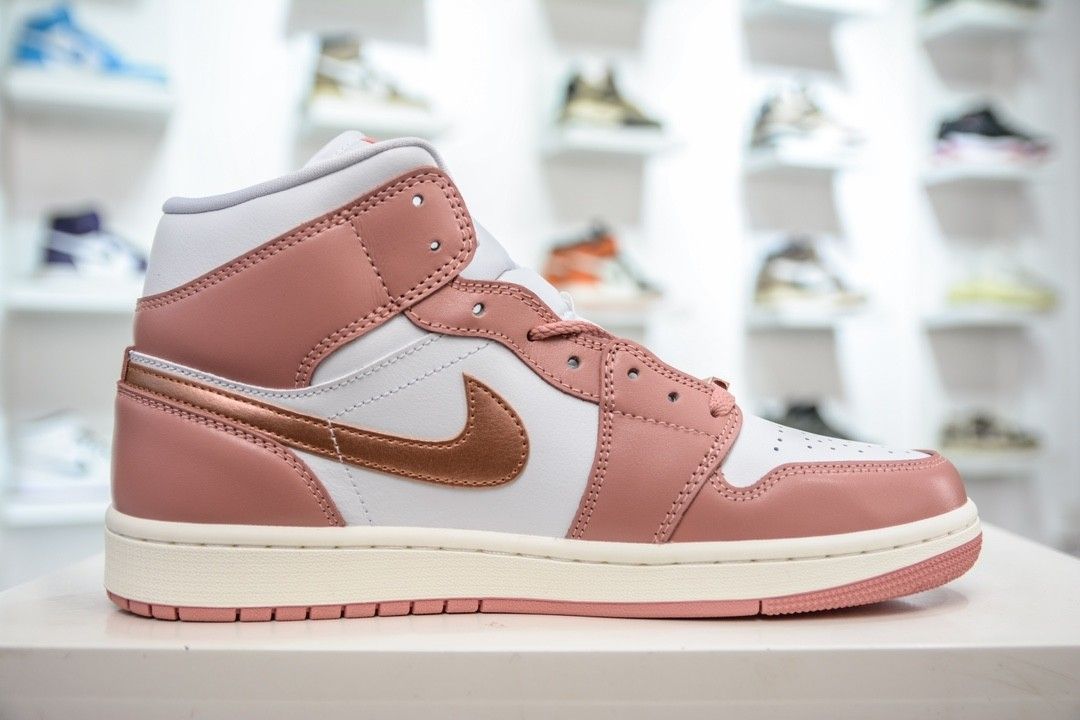 Nike Air Jordan 1 Mid SE Red Stardust W 2023 FB9892 670