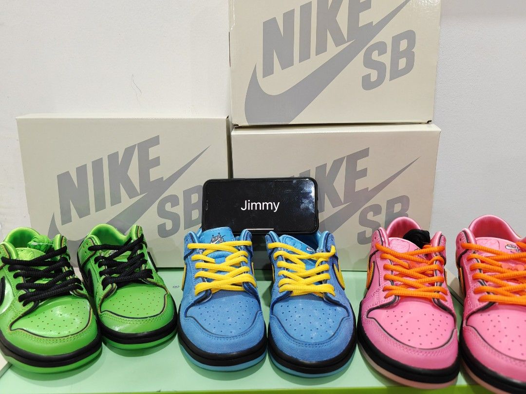 Nike dunk SB low x Powerpuff girls kid Babies Kids Babies