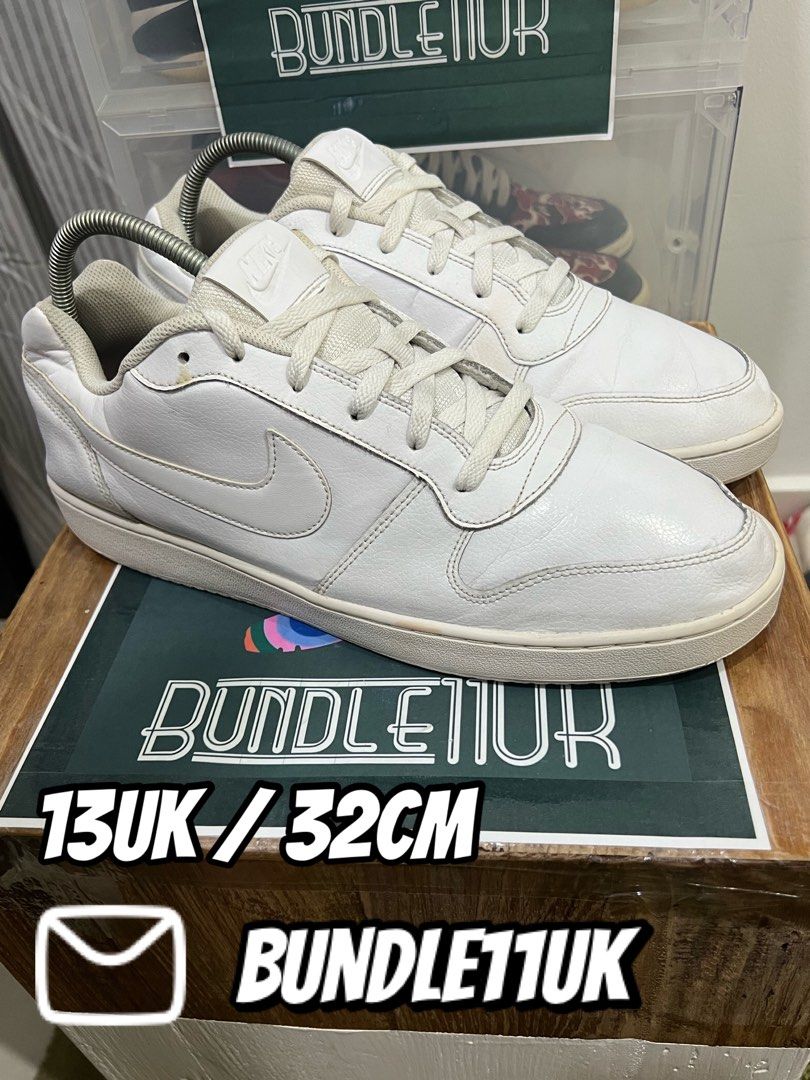Nike Ebernon Low Leather White 13UK Men s Fashion Footwear