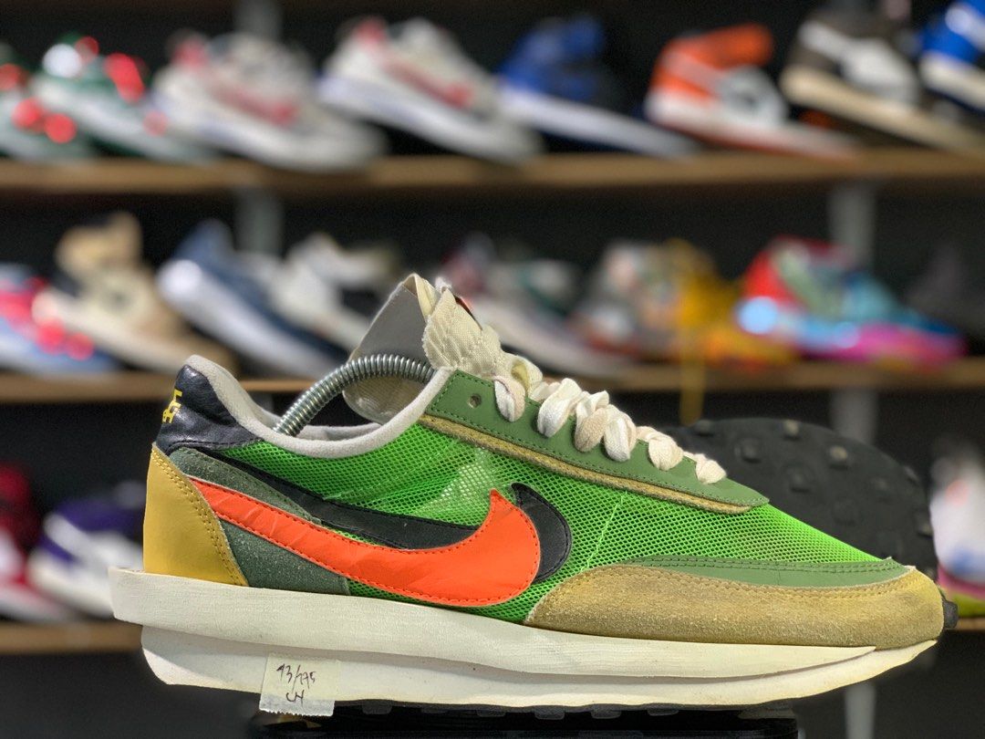 Nike LD WAFFLE X SACAI GREEN MULTI Original
