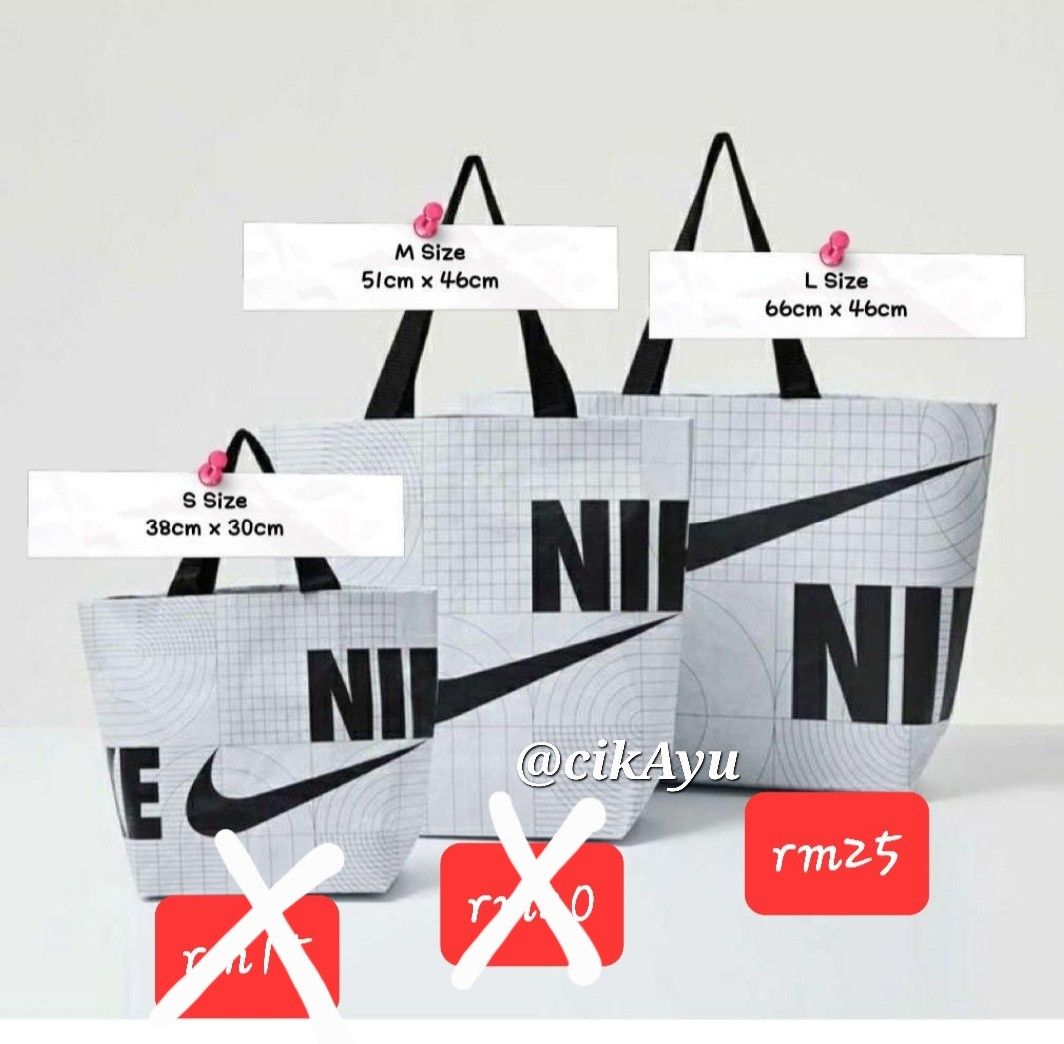 Shopping bag cheap nike