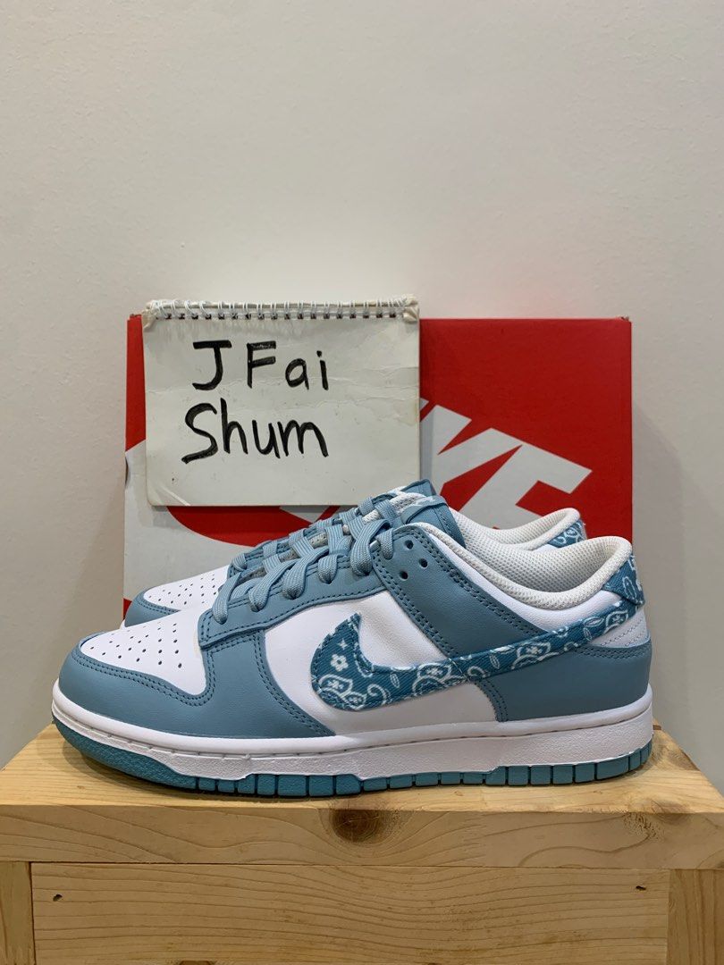 Nike W Dunk Low Blue Paisley DH4401 101