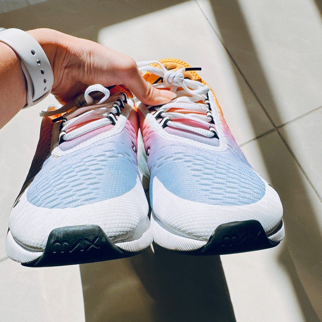 Nike WMN AIR MAX 270 gradient university gold women size US8.5