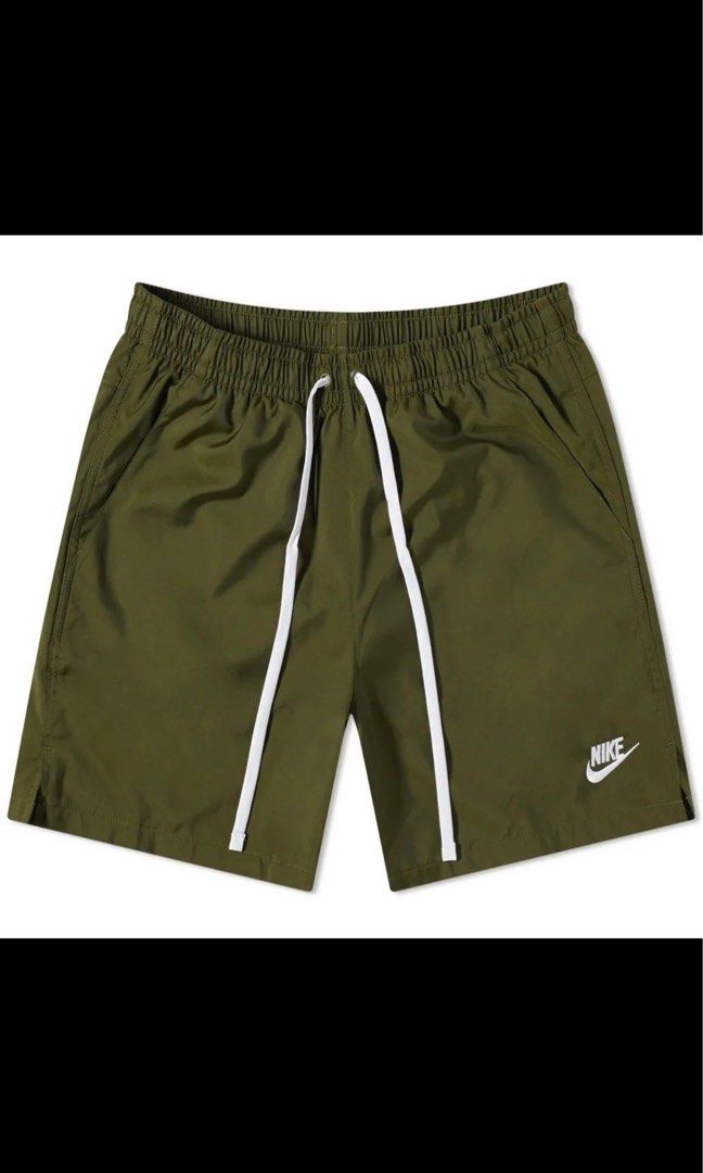 Nike woven sale shorts green