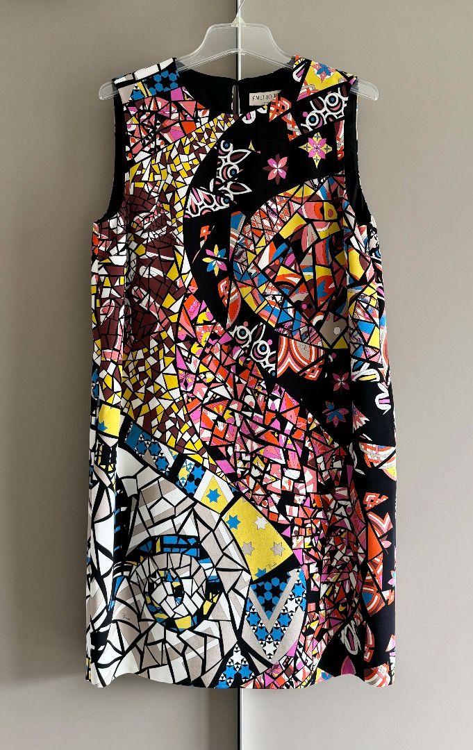Pucci silk dress top