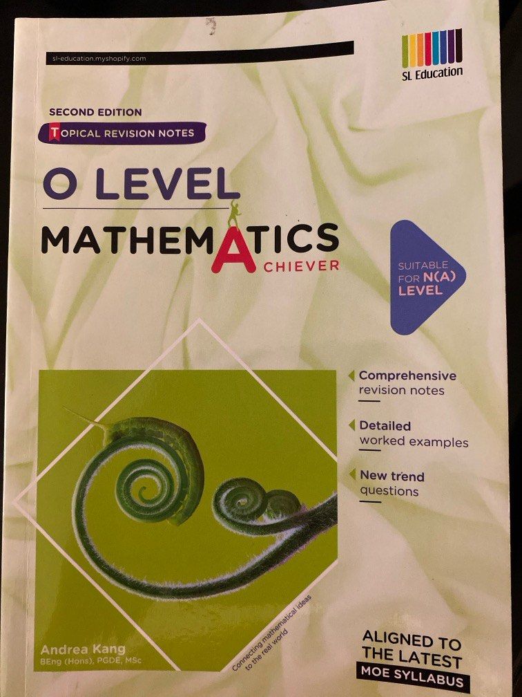 O Level Mathematics suitable for NA, Hobbies & Toys, Books & Magazines ...