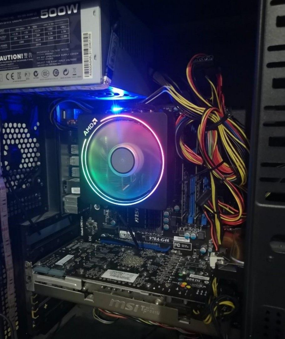 Old Modified Computer Old Custom PC without HDD, Computers & Tech, Desktops on Carousell