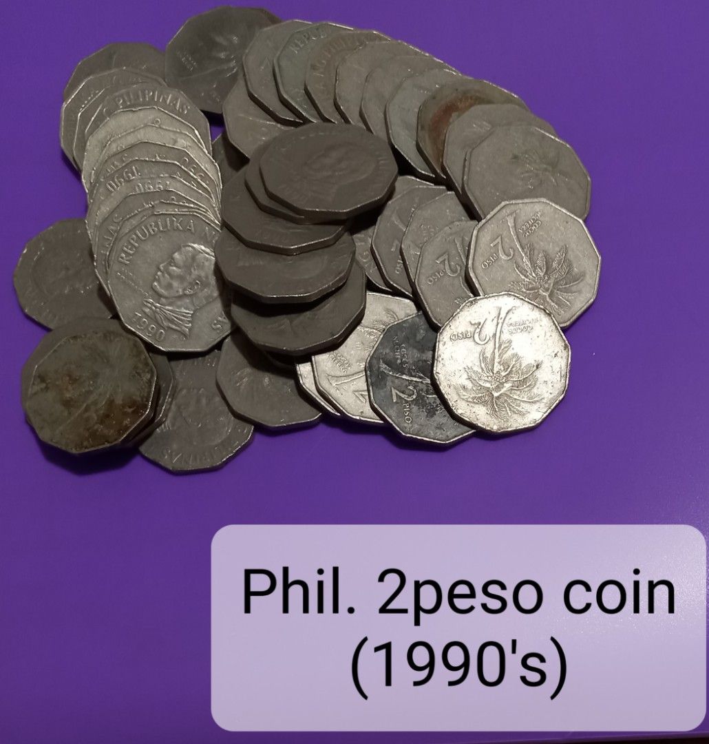 Old Phil. Peso coins, Hobbies & Toys, Memorabilia & Collectibles