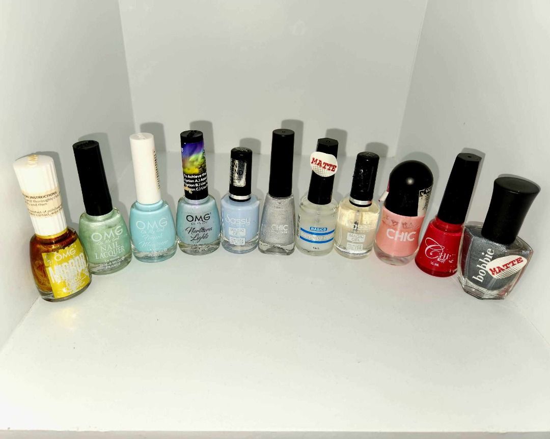 OMG Mirror, Bobbie and Sassy Nail Polish (50 php EACH) (Category: Hands & Nails) located in Taguig. Submitted by rosesofpositivity123 (Listing ID 1274267064, Image 1). Description: OMG Mirror, Bobbie and Sassy Nail Polish (50 php EACH).