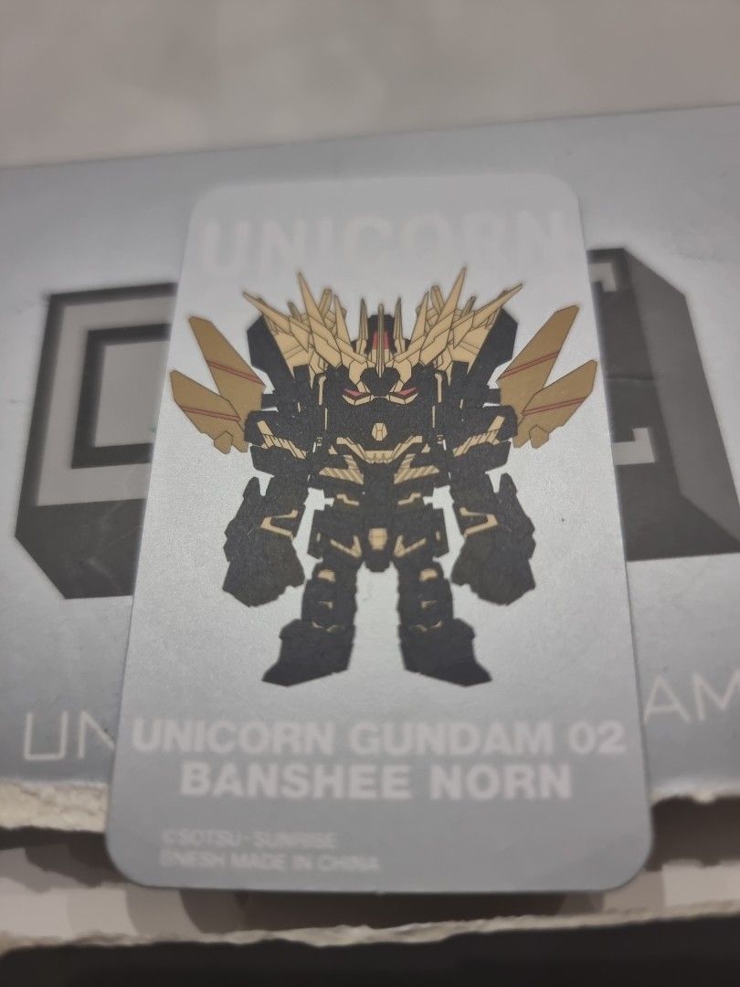 OMSV Mini Unicorn Gundam Banshee Norn (Category: Gundam Model Kits) located in Singapore. Submitted by lawrence.bosco (Listing ID 1274217000, Image 2). Description: box unseal packing sealed.