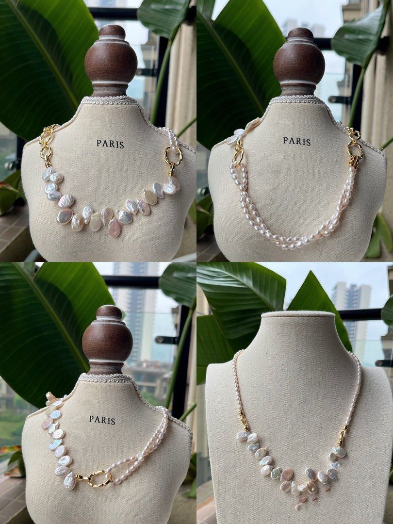 Freshwater pearl hotsell necklace set