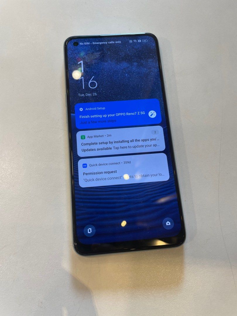 RUSH!! Oppo Reno 7 z 5g (Category: OPPO) located in Mandaluyong City. Submitted by aliaxmadi (Listing ID 1274202414, Image 3). Description: SALE/SWAP SA IPHONE OR LOWER UNIT ADD NALANG CASH Oppo Reno 7z 5g Openline 8+4g ram 128gb Snapdragon 695 No hidden issue Test all u can ₱19,999 orig price UNIT ONLY.