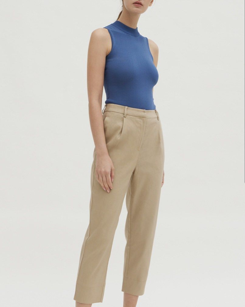 Viscose Relaxed Pants - Our Second Nature