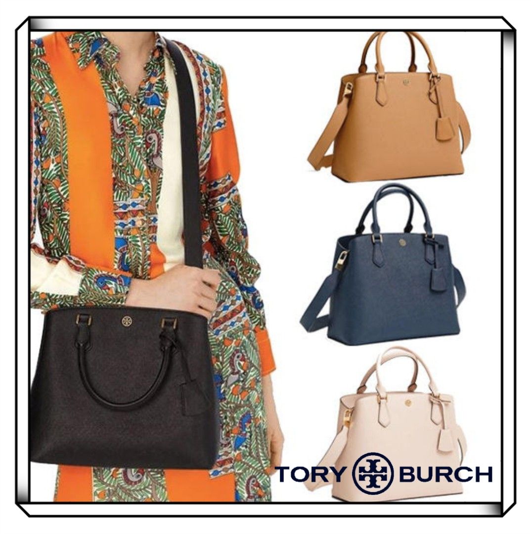 Tory burch hotsell robinson triple compartment