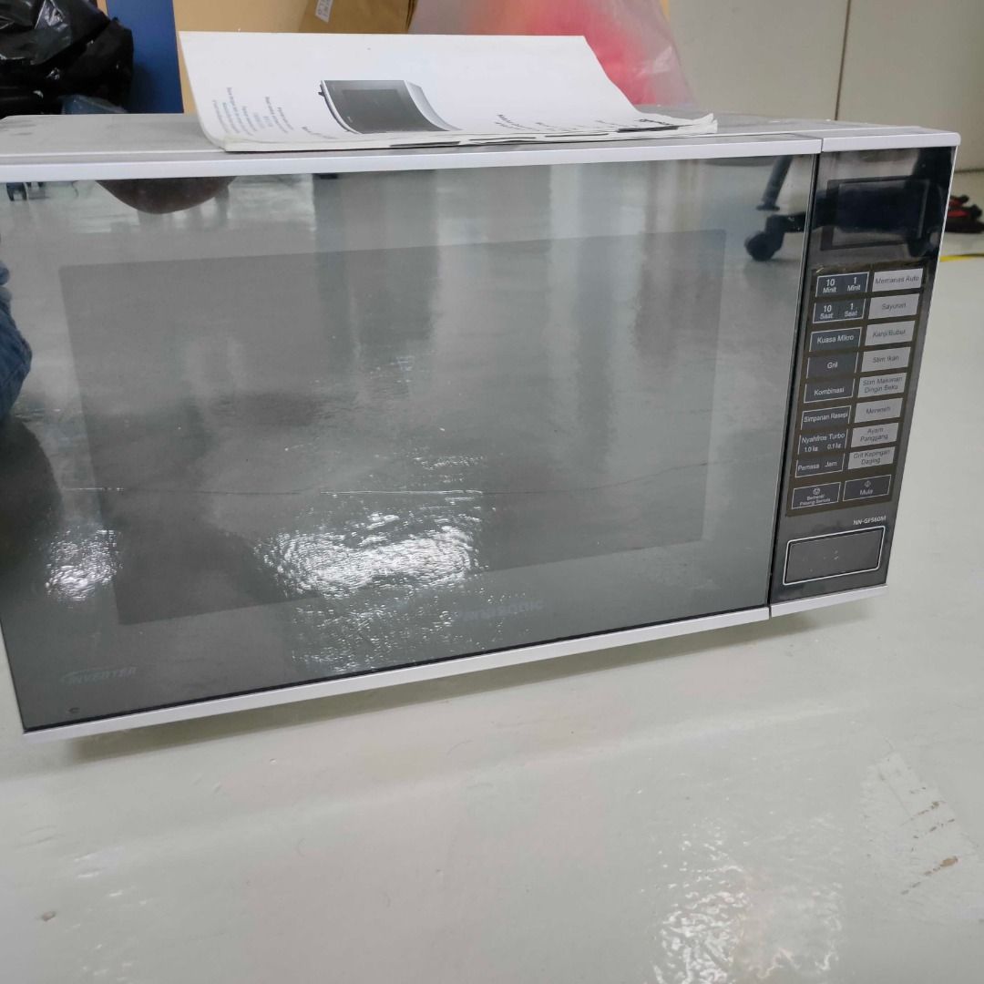Panasonic 27L Inverter Grill Microwave Oven NNGF560M, TV & Home