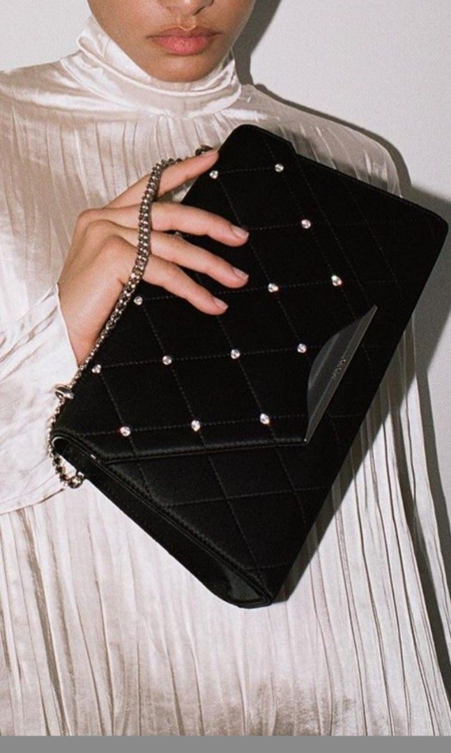Satiny shoulder bag store