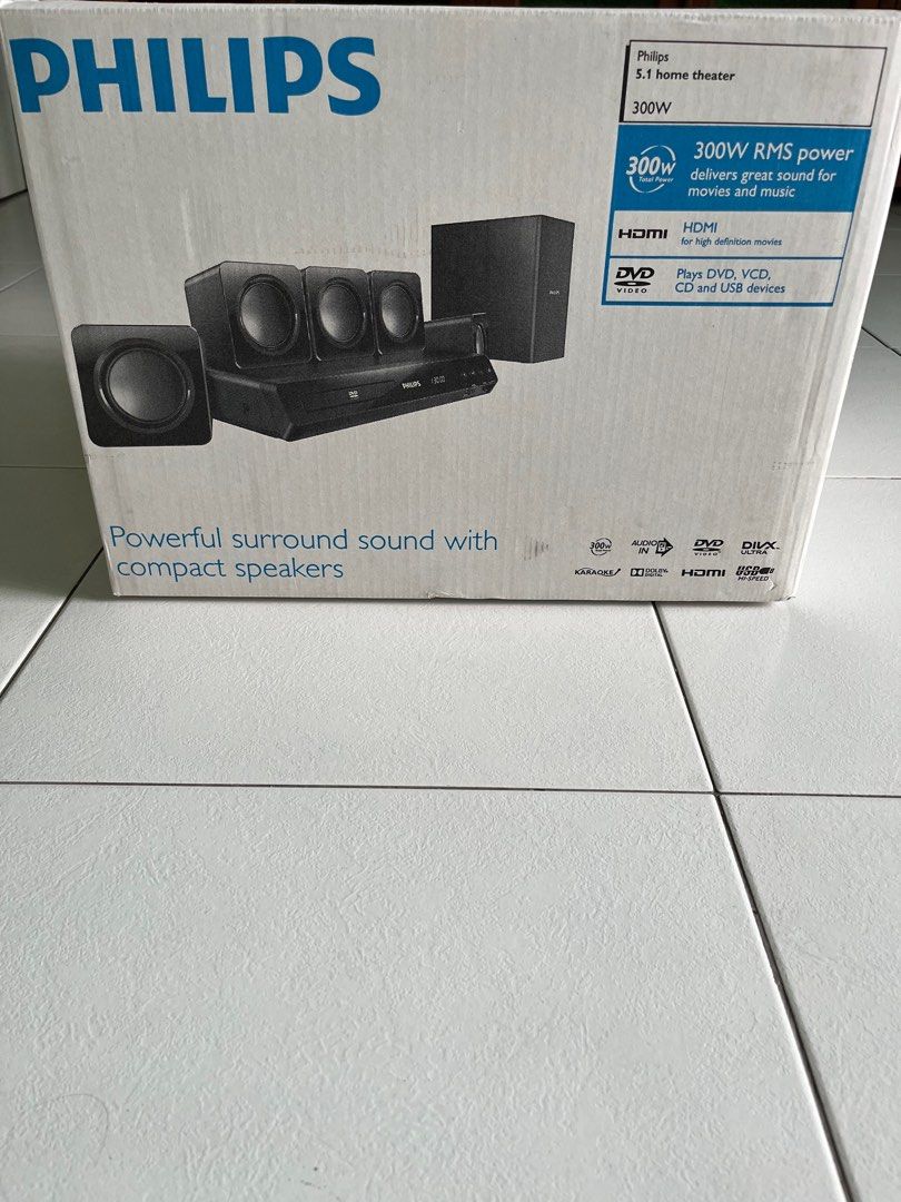 Philips 5.1 sound system sale