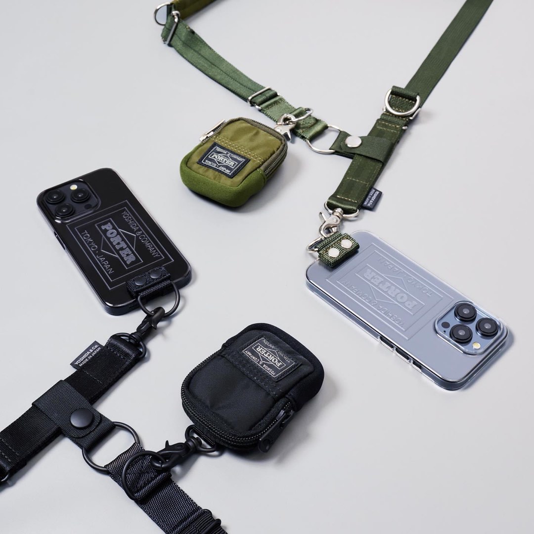 PORTER SHOULDER AIR JACKET WITH POUCH, Mobile Phones