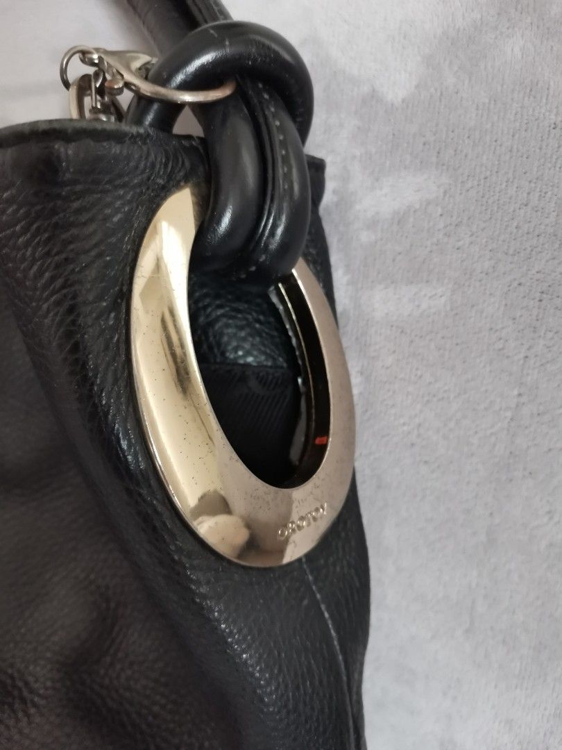 Oroton kiera hobo black top