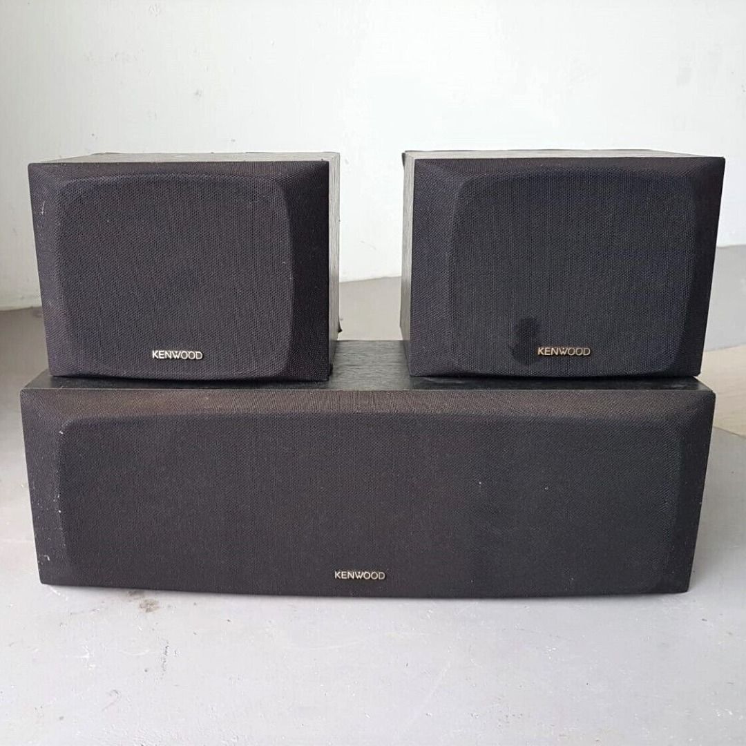 Professional Kenwood Loudspeakers USA 3 Speakers Kenwood Sound