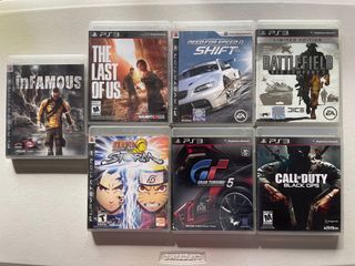 PS3 Games |The Last of Us, Naruto, etc.
