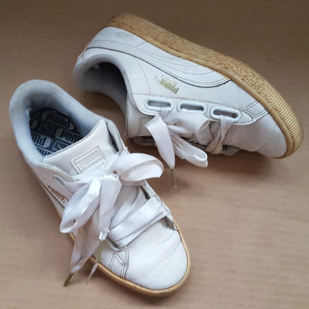 Puma basket heart shoe laces online