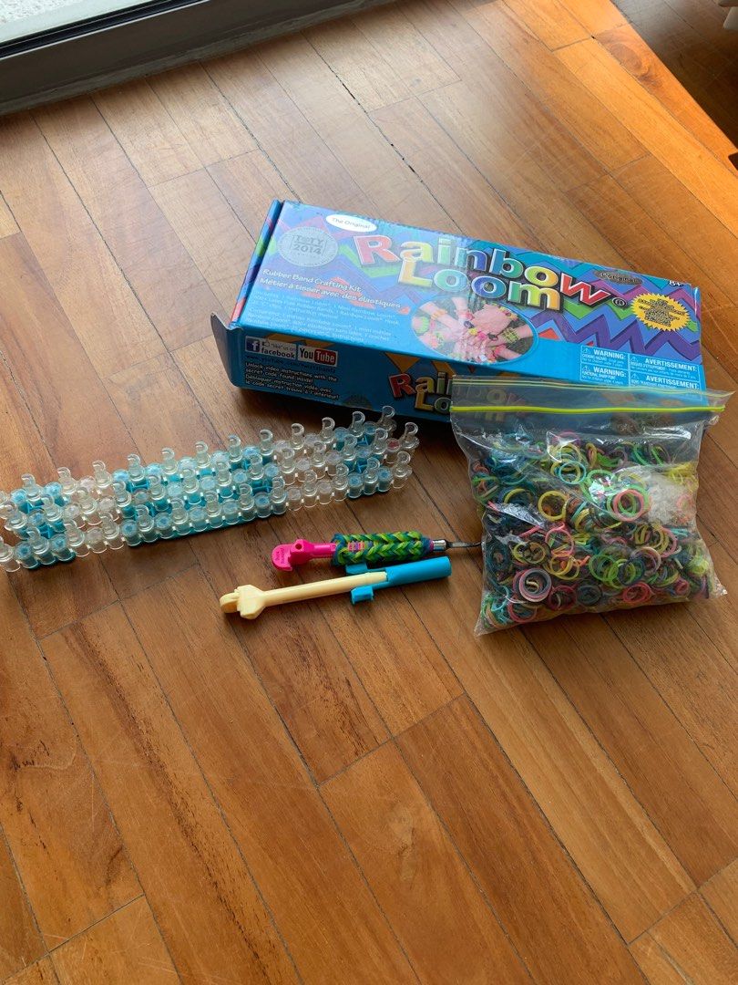 Rainbow Loom Rubber Band Weaving Toy Kit, Hobbies & Toys, Toys & Games