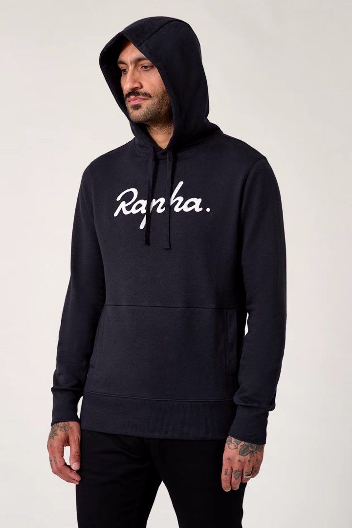 Rapha Logo Pullover Hoodie XS Men s Fashion Coats Jackets and