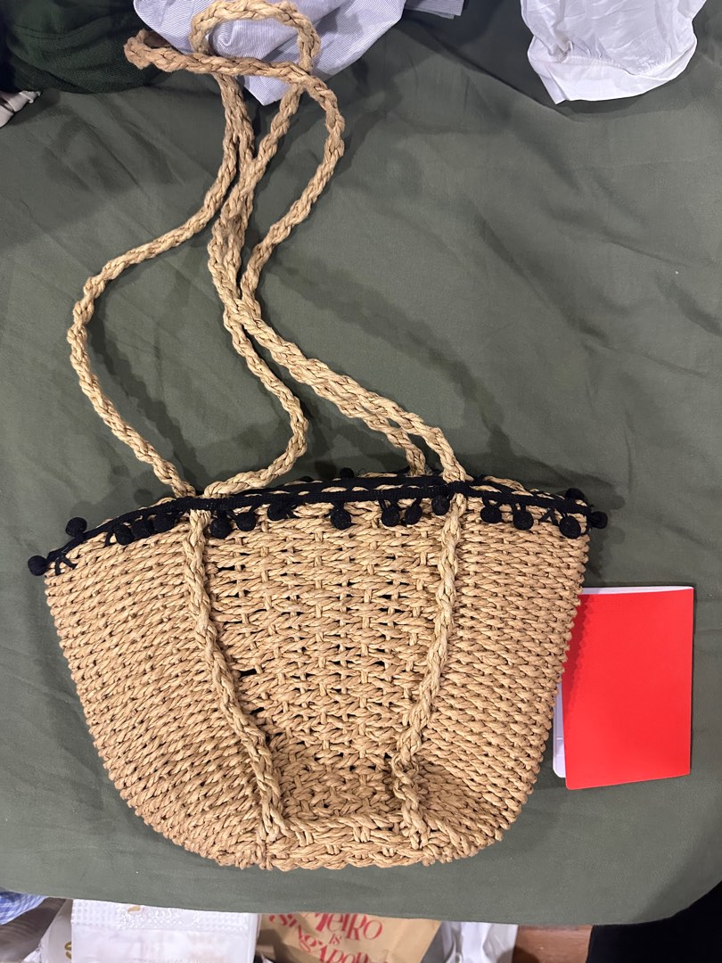 Wicker side bag sale