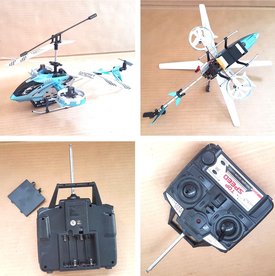 RC Flying Helicopter, F163 Fire Wolf Helicopter, Dual Side-Fly Mode, 4. ...