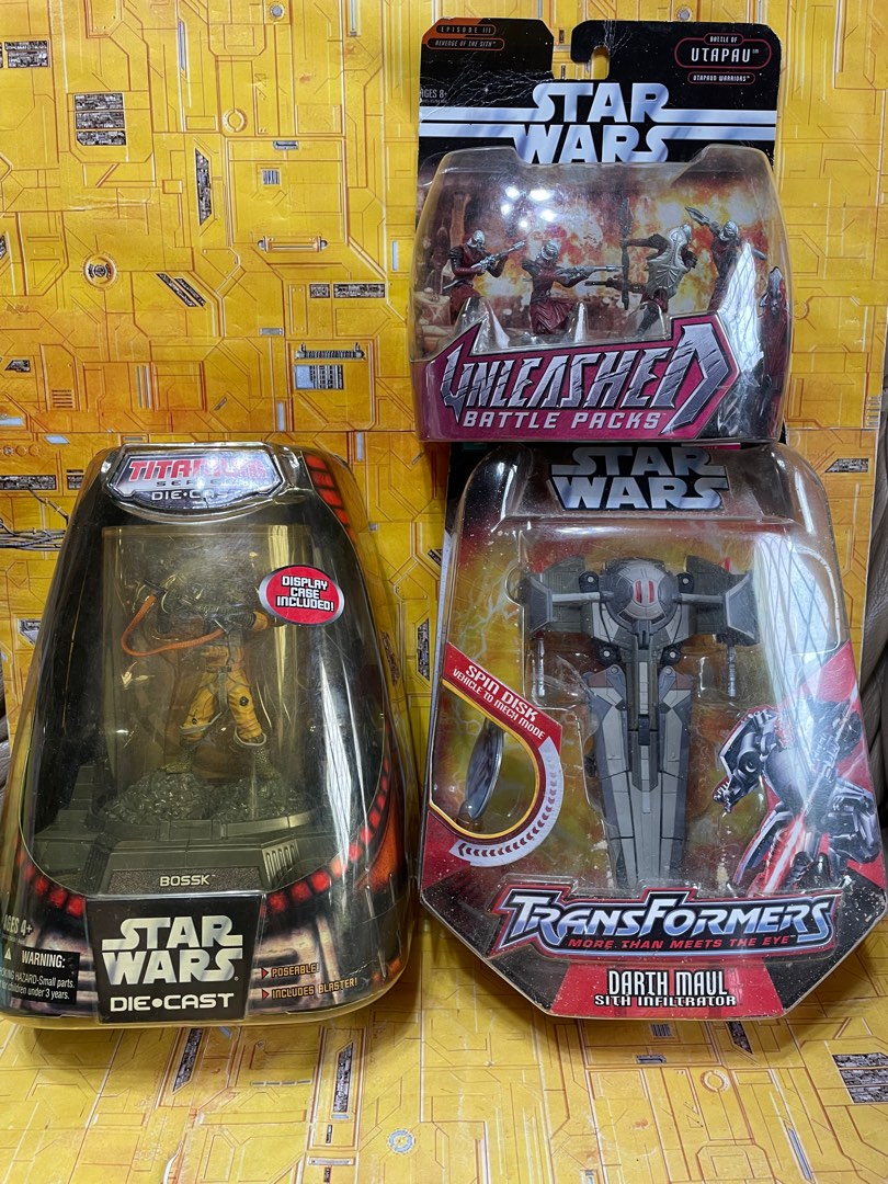[Sale] Star Wars Unleashed Battle Of Utapau (18)/ Transformers Star