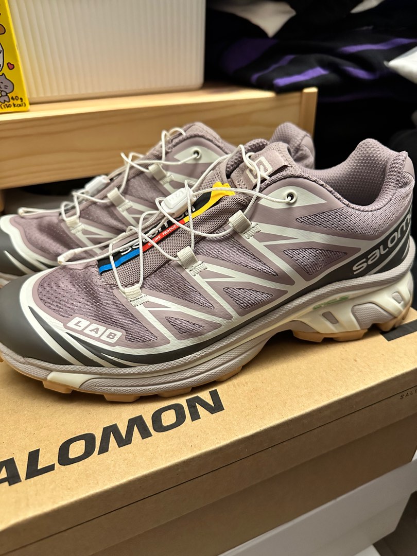 Salomon xt-6 Quail plum kitten vanilla ice hoka, 女裝, 鞋