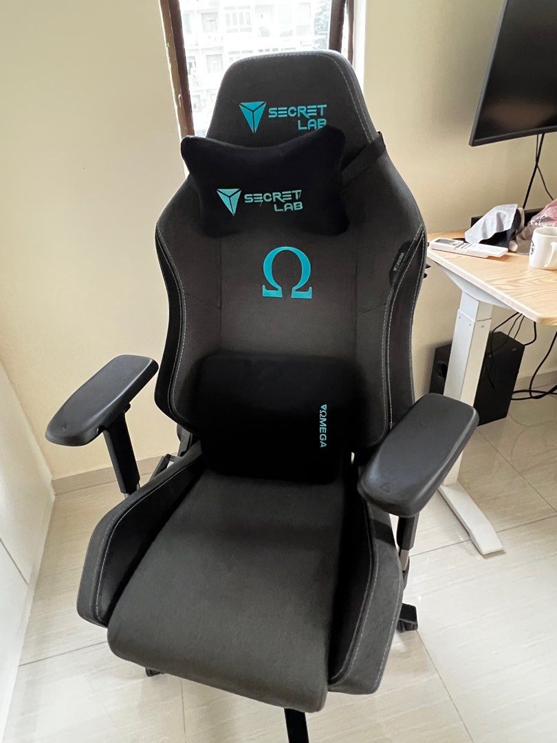 Secretlab omega sales softweave charcoal blue