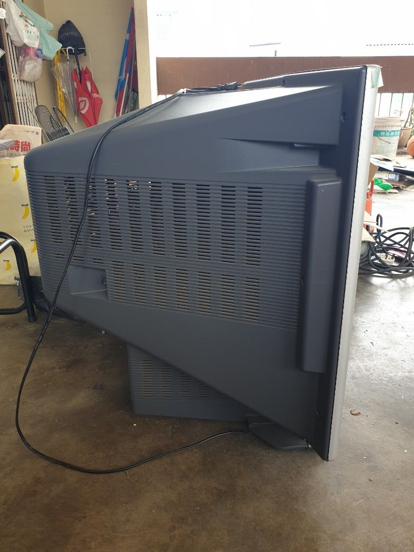 SHARP X Flat Plus 29 inch CRT TV Model 29LFG1SM 29" Television Retro